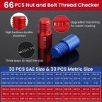 Thread Checker, 33 Inch & 33 Metric Box Set Thread Gauge, Thread Checker - Image 2