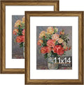 Vittanly 11x14 Picture Frames Set of 2, Ornate Vintage Photo Frame by Vittanly