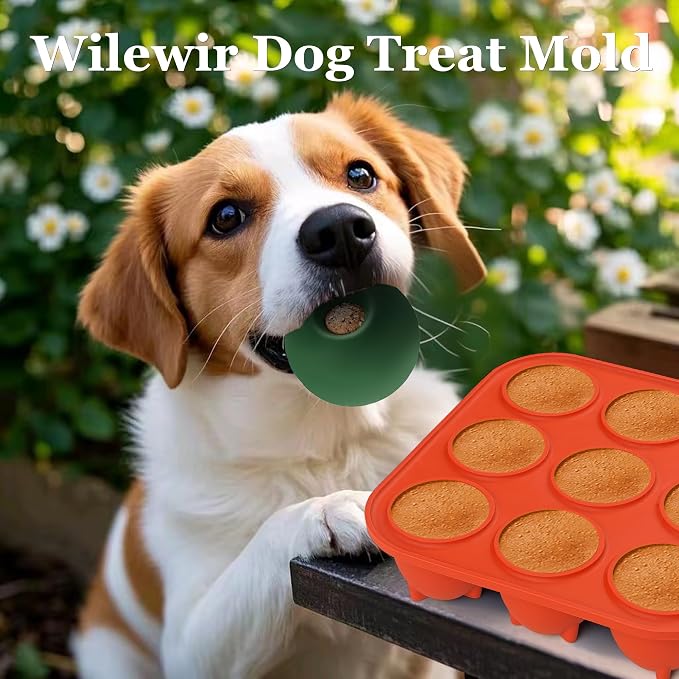 9-Cavity Silicone Frozen Dog Treat Mold - Image 7