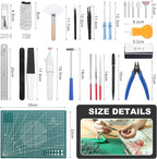 29PCS Gundam Model Tools Kit, Model Basic Tools Kit, Hobby Building Tools Kit - Image 2