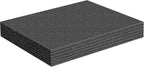 Treela 1 Pcs Customizable Polyethylene Foam Sheets 16x12x2" Black Thick by Treela