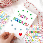 Letter Stickers 1 inch, Self-Adhesive Vinyl Waterproof ABC Letter Stickers - Image 5
