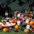 50pcs Halloween Mini Resin Figures 50 Styles Tiny Resin Figurines Little Small by DIYDEC