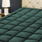 HYLEORY Twin Mattress Pad Quilted Fitted Mattress Protector Cooling Pillow Top by HYLEORY-YourBeddingExpert