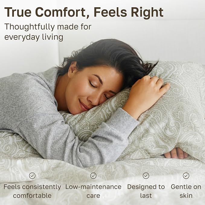 California Design Den Soft 100% Cotton Sheets Queen Size, 400 TC Good - Image 6