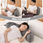 Peallow – Long Round Body Pillow - Image 6