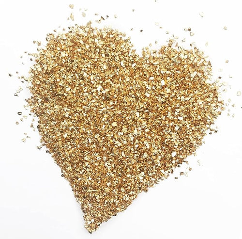 1 lb Crushed Glass Glitter for Crafts, DIY Nail Art, Vase fillers for by LYFJXX