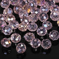 500pcs 6mm Crystal Glass Beads for Jewelry Making Faceted Rondelle Flat Beads by Nitopupu