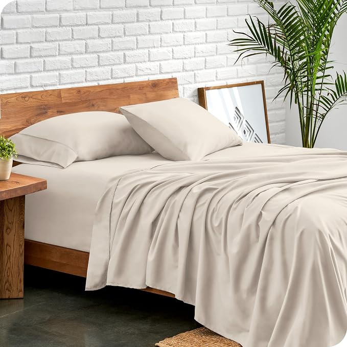 Bare Home Split Head Flex King Sheet Set - Image 3