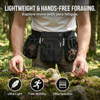 Rock Collecting Waist Bag, Mushroom Hunting, Mesh Fanny Pack - Image 2
