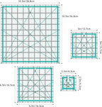 Quilting Ruler, Quilting Templates, Sewing Quilt Rulers, Acrylic Curved Corner - Image 2