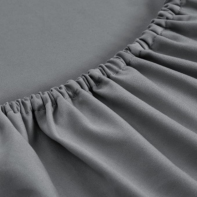 FreshCulture Twin Fitted Sheets, Bulk Pack of 6, Deep Pocket, Soft Microfiber - Image 2