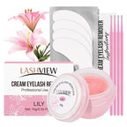 LASHVIEW Eyelash Extension Remover Cream Gentle Lily Formula, Lash Removal Kit by LASHVIEW