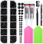 25000 Pcs Resin Jelly Rhinestones Kit, All-in-One Bedazzling Kit by Lotwow