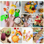 ABEJFIC 60PCS Felt Fabric Sheets Craft Kit - Image 6