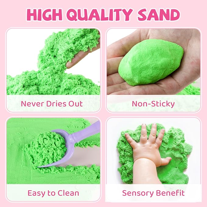 Aprilwolf 21 PCS Pet Sensory Bin, Dog & Cat Sandbox - Image 3