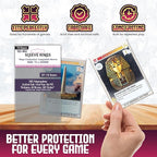 Sleeve Kings Standard Card Sleeves – 110 Count, Large Size, Compatible - Image 5