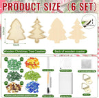 Honeydak 6 Sets DIY Glass Mosaic Tiles - Image 2