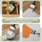 Bates- Paint Brushes, 4 Pack, Flat Paint Brushes | - Image 5