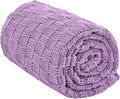 Knitted Weighted Blanket for Adult, No Beads Heavy Blanket 50” x 60'' 10lbs by Unknown