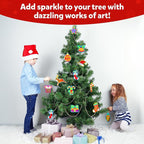 Skillmatics Foil Fun – Christmas Ornaments, Mess-Free Holiday Art - Image 5