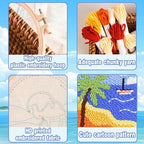 Summer Time Seaside Punch Needle Kit - Image 3