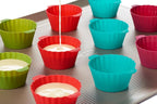 OXO Good Grips Silicone Baking Cups, Dishwasher Safe, Food Grade, Cupcake Cups - Image 4