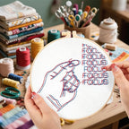 Crafmanoe Easy Hand Embroidery Kits - Image 5