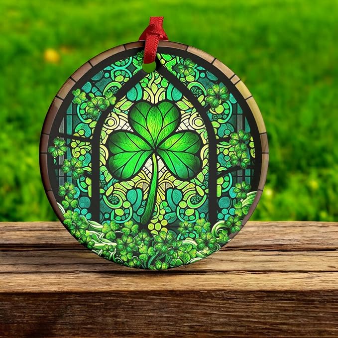 Irish St. Patrick's Day Ceramic Ornament - Image 5