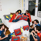 Chunful 6 Sets Hero Themed Tied Pillow Craft Kit DIY Wow POW Boom Comic Hero - Image 6