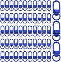 KJML DIY Keychain clip 60pcs Swivel Snap Lobster Claw Keychain Clasps Lanyard by KJMLDIY