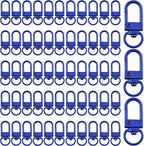 KJML DIY Keychain clip 60pcs Swivel Snap Lobster Claw Keychain Clasps Lanyard by KJMLDIY