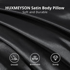 HUXMEYSON Body Pillow with Satin Pillowcase, Body Pillow - Image 3