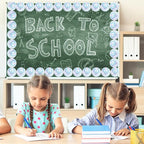 FYSUIMU 65.6 Ft Iridescent Happy Face Bulletin Board Border Back to School - Image 4