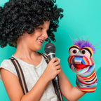 Playful Minds - Living Puppets Pocky Sock Puppet – 10 Inch Plush Hand Puppet - Image 3