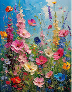 Ausanrl Wild Flowers Square Diamond Painting Kits by Ausanrl