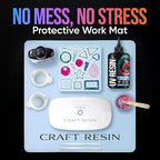 CRAFT RESIN UV Resin Kit with Light - 36W 22 LED Big Lamp and 200g Hard Type - Image 6