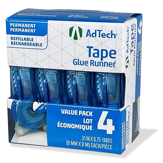 AdTech Permanent Glue Runner, 35 Yards | Strong, Double-Sided Adhesive - Image 2