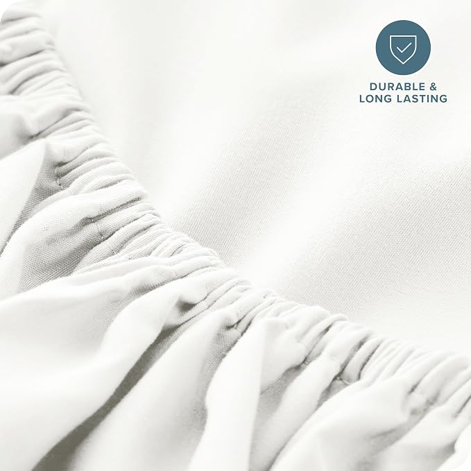 Bare Home Fitted Bottom Sheet Full XL Size - Image 5