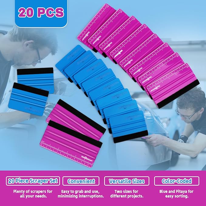 TECKWRAP Professional Felt Squeegee - Image 7