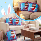Chunful 6 Sets Christian Tied Pillow Craft Kit 2026 VBS Crafts Jesus He Lives - Image 3