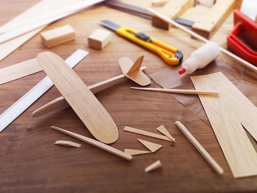 36 inch Balsa Wood Sheets Model Grade Hobby Craft Wood Thin Plank, Glider - Image 4