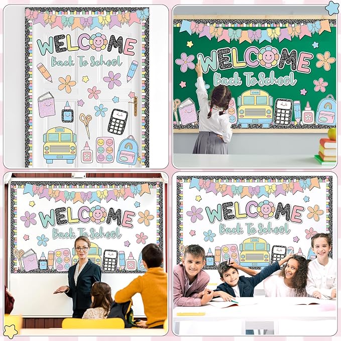 Composition Notebook Bulletin Board Welcome Back to School Classroom - Image 7
