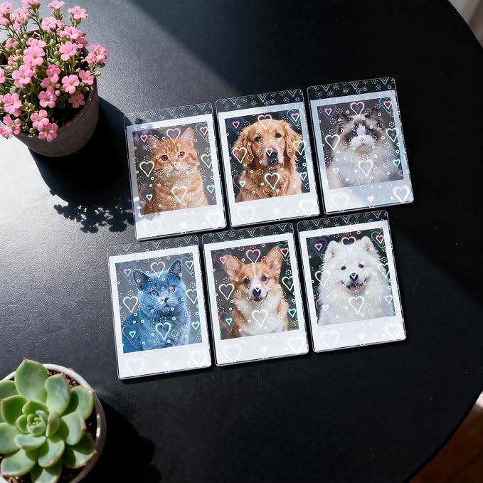 100Pcs Photocard Sleeves, Holographic Card Sleeves, 200 Microns | Flashing - Image 5