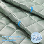 YnM Cooling Weighted Blanket for Adults, 15lbs Heavy Bed Throw Comforter - Image 3