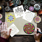 Augshy 56 Pack Mandala Stencils - Image 7