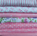 7PCS 18" x 22" Quilting Fat Quarters Fabric Bundles, by Unknown