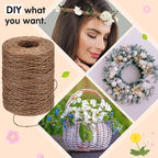 Syhood 673 Feet Floral Vine Bind Wire Rustic Wrapping Wire - Image 6