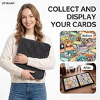 Card Binder 12 Pocket, Premium 720 Double Sided Pocket Collection Binder - Image 7