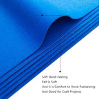 Jtnohx Self Adhesive Felt Sheets, 12 Pieces Felt Fabric - Image 4